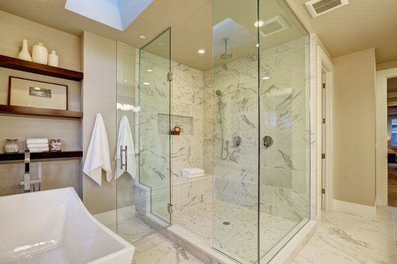 Spacious Walk-in Shower